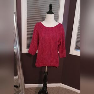 Express Women's Berry Knit Sweater